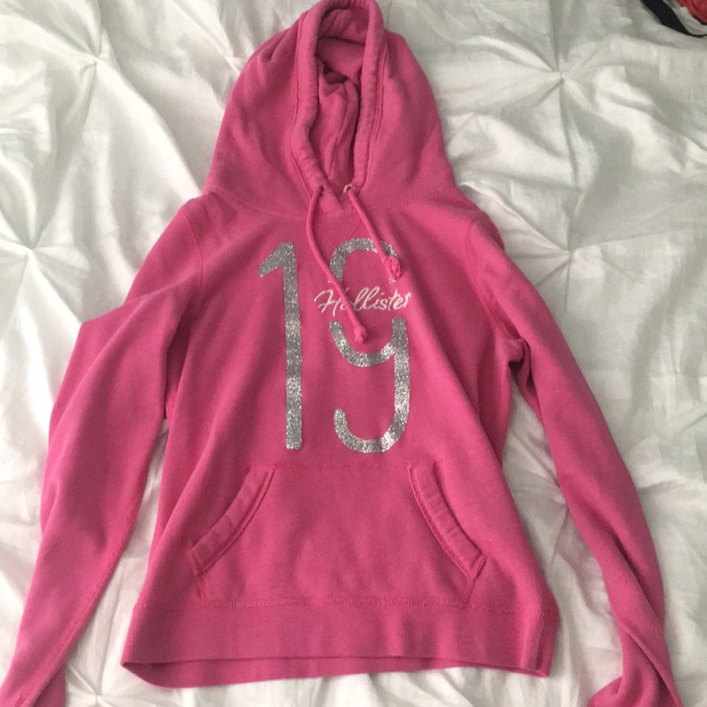 Pink Hoodie by Hollister